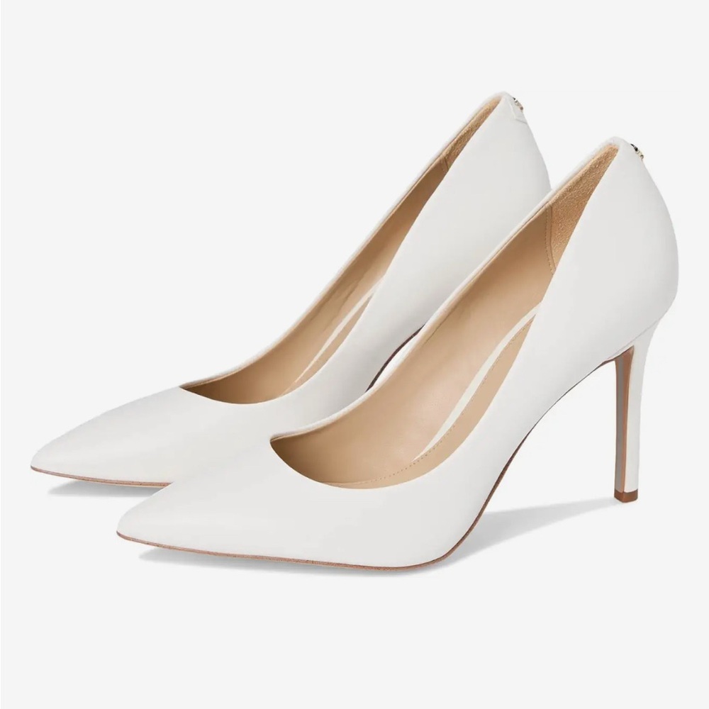 Sam Edelman Classic White Heels